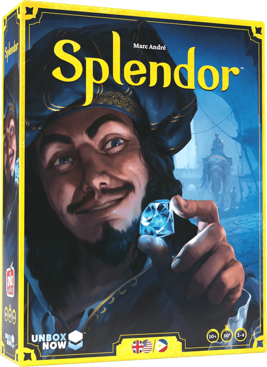 Asmodee Splendor Strategy Board Game for 2-4 Players