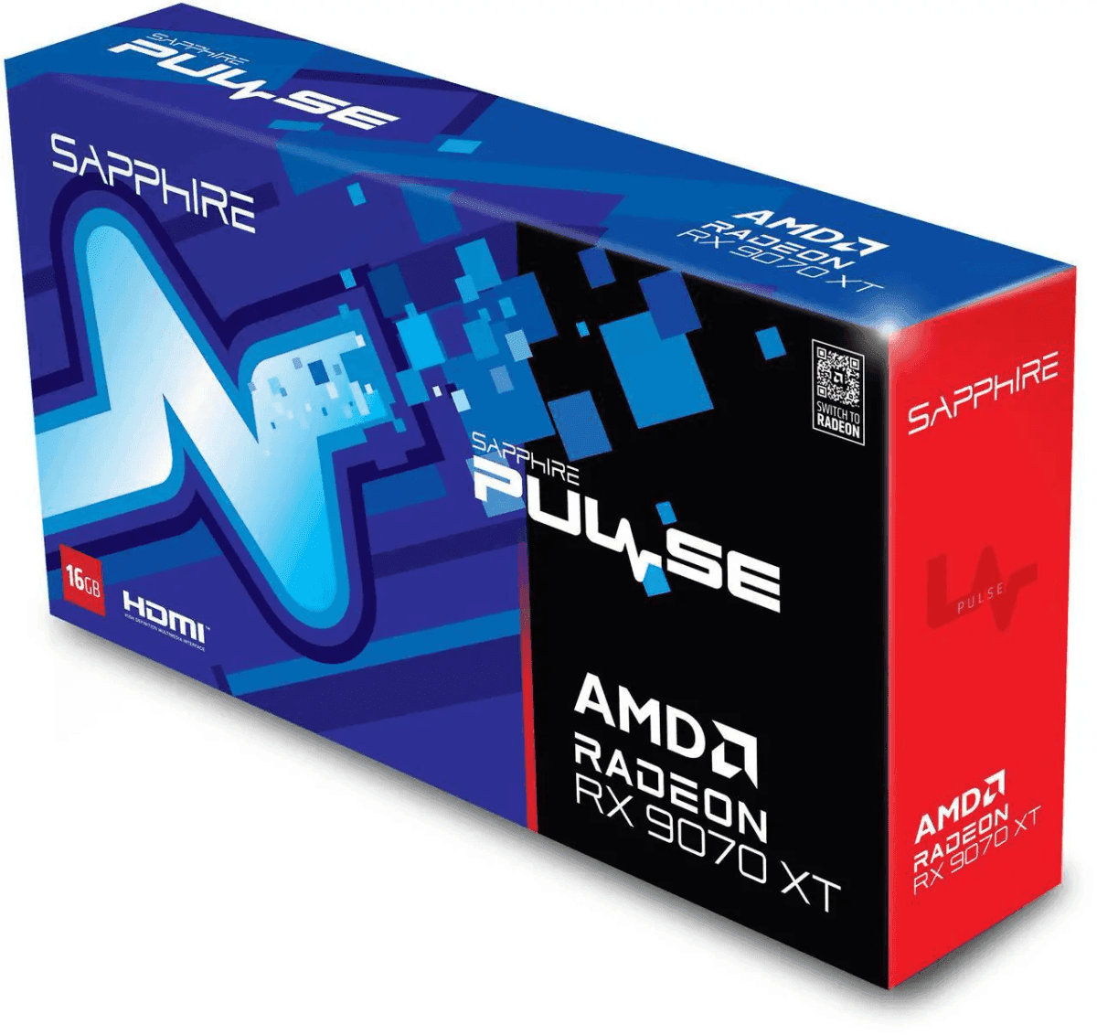 SAPPHIRE PULSE Radeon RX 9070 XT 16GB Graphics Card image 4