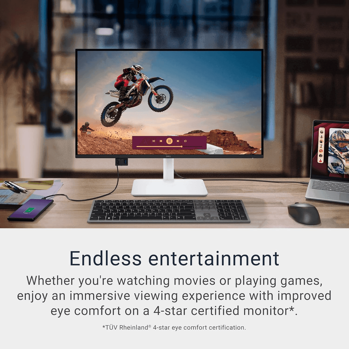 Dell S2725QC 27-Inch 4K USB-C Monitor, 120Hz image 2