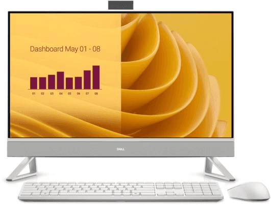 Dell 27-Inch All-in-One Desktop, Core 5, 16GB RAM, 512GB SSD