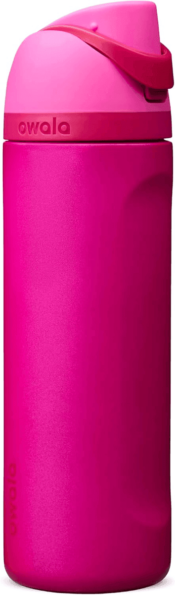 Owala FreeSip 24 oz Stainless Steel Water Bottle - Read My Lips