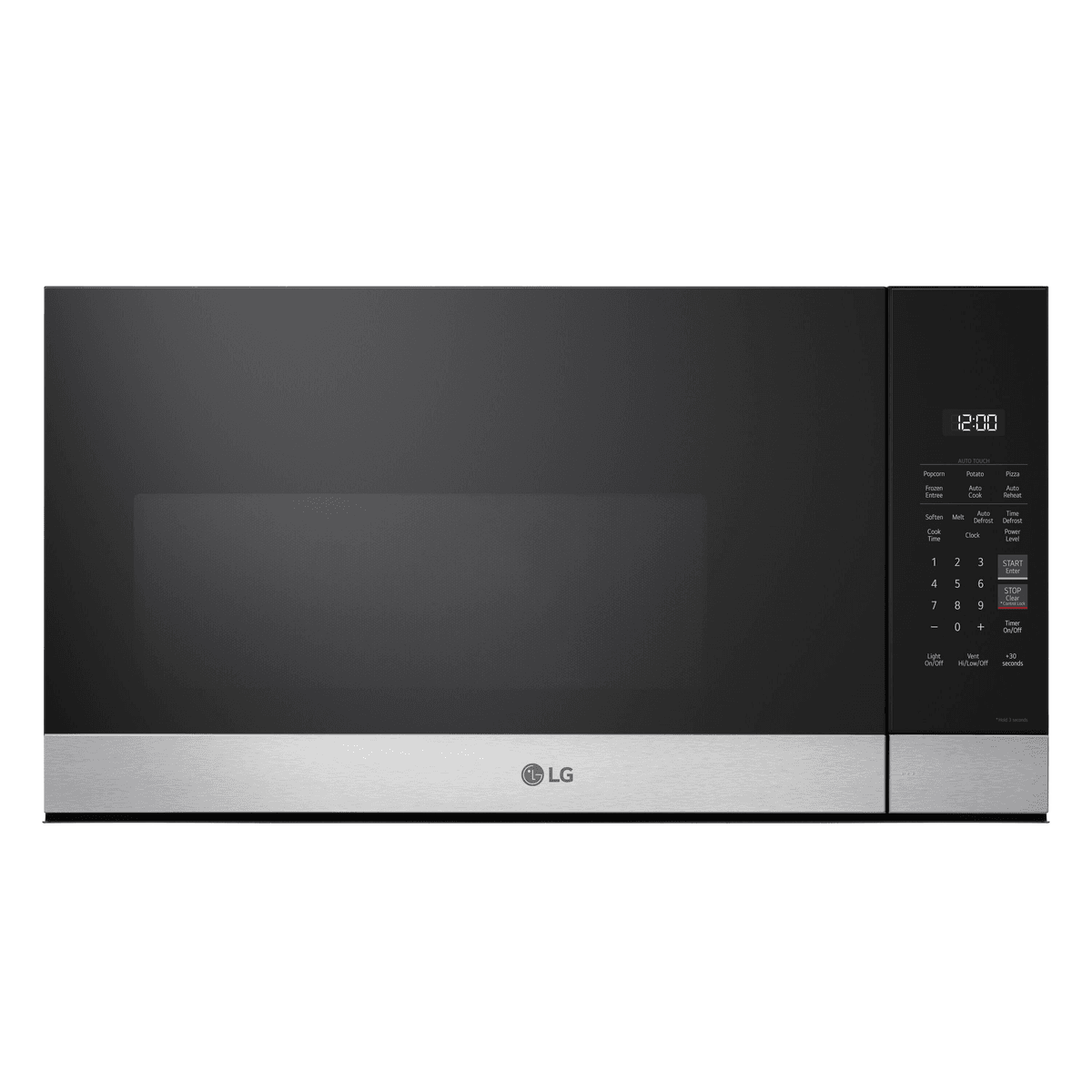 LG 1.6-cu ft Over-the-Range Microwave with Sensor Cooking (Stainless Steel)