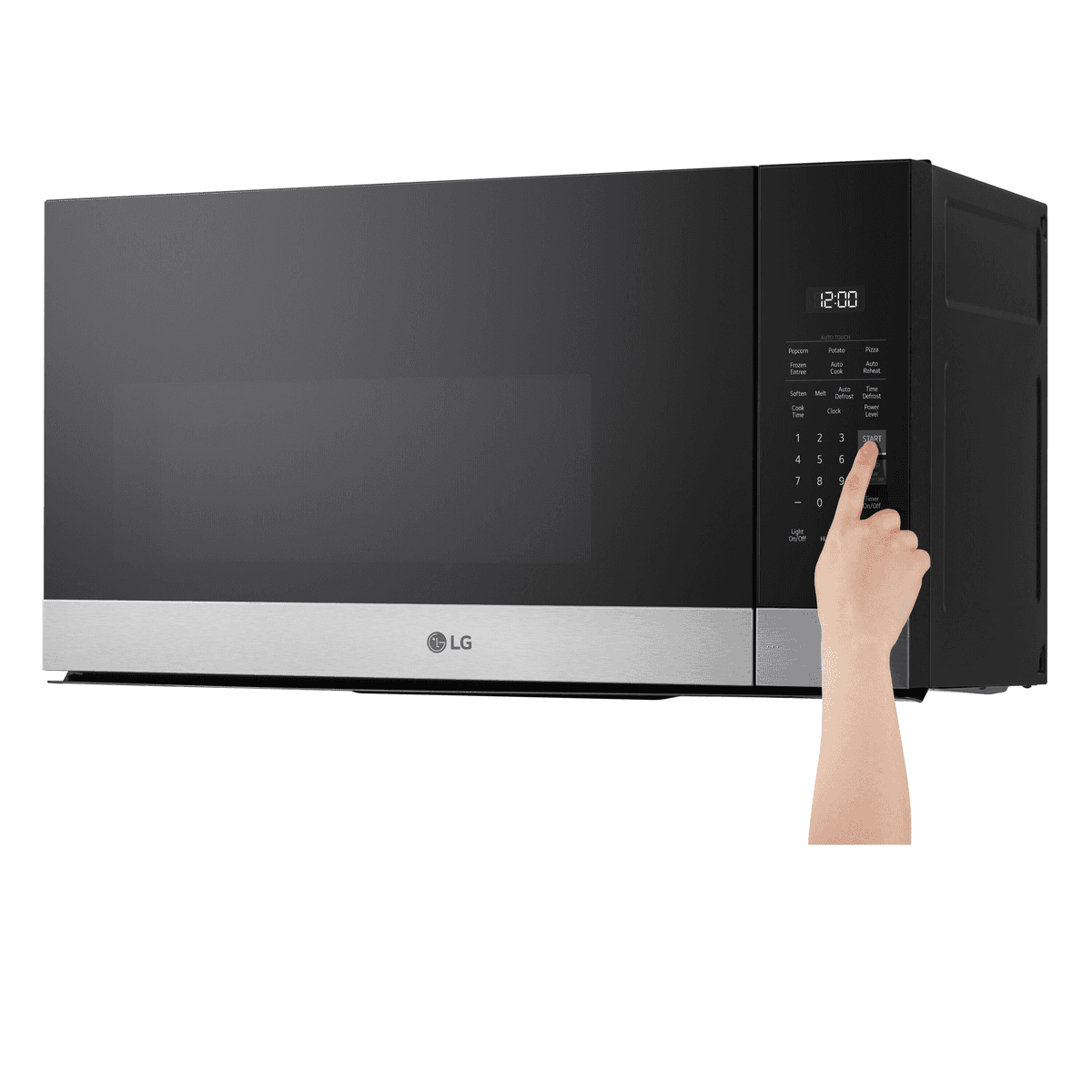 LG 1.6-cu ft Over-the-Range Microwave with Sensor Cooking (Stainless Steel) image 4