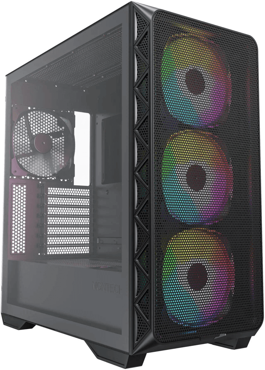 Montech AIR 903 MAX E-ATX Mid-Tower PC Case - Black