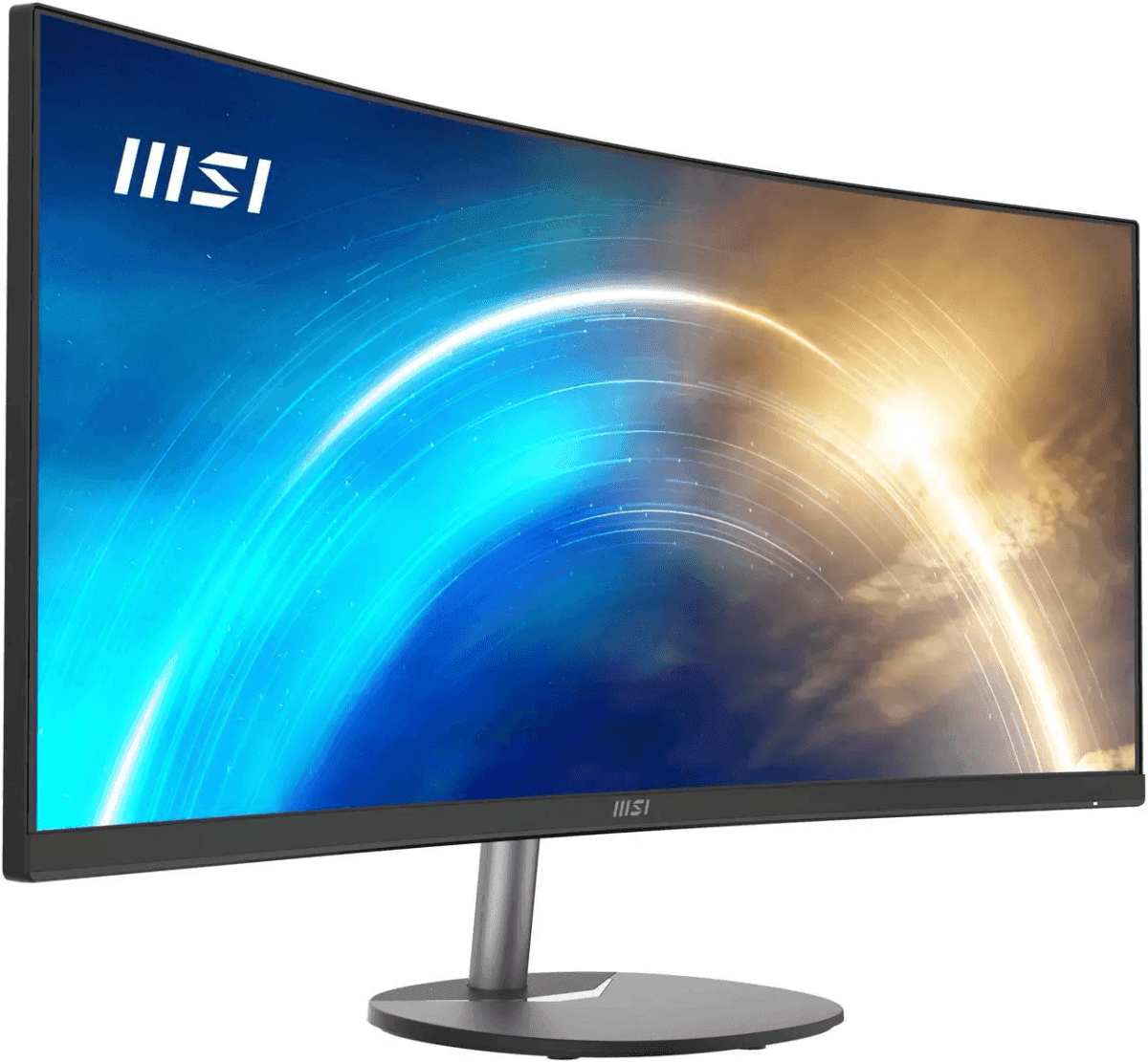 MSI PRO MP341CQ 34-inch UWQHD 100Hz Curved Monitor - Matte Black image 3