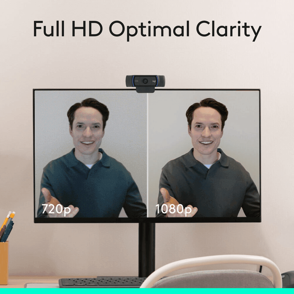 Logitech C920s HD Pro Webcam with Privacy Cover image 2