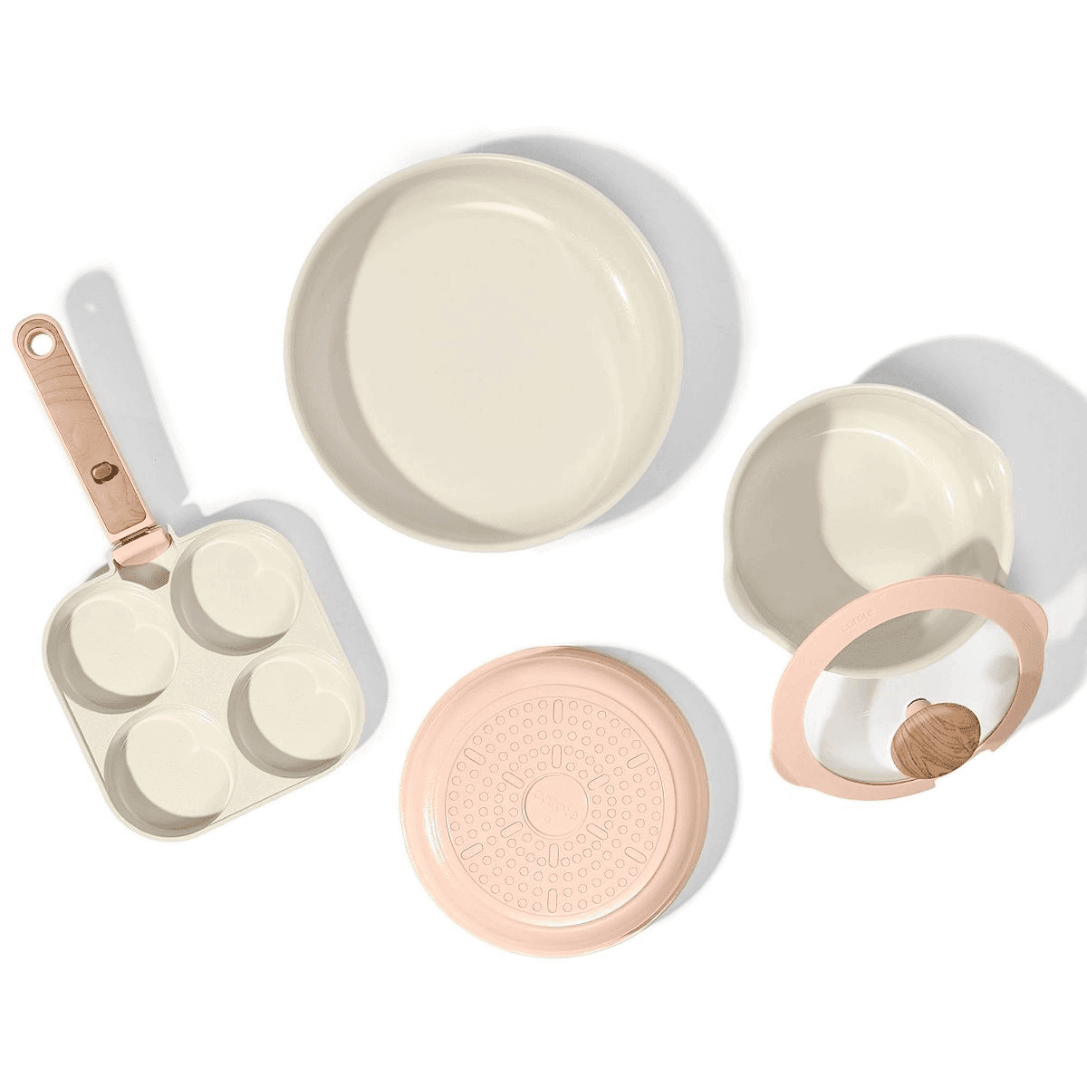 Carote 6-Piece Ceramic Nonstick Detachable Cookware Set image 2