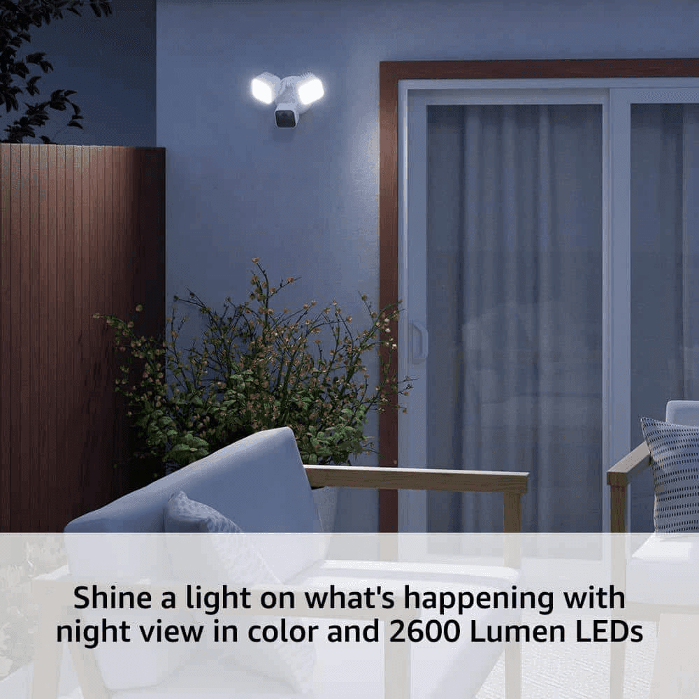 Blink Wired Floodlight Camera with 2600-Lumen LEDs image 3
