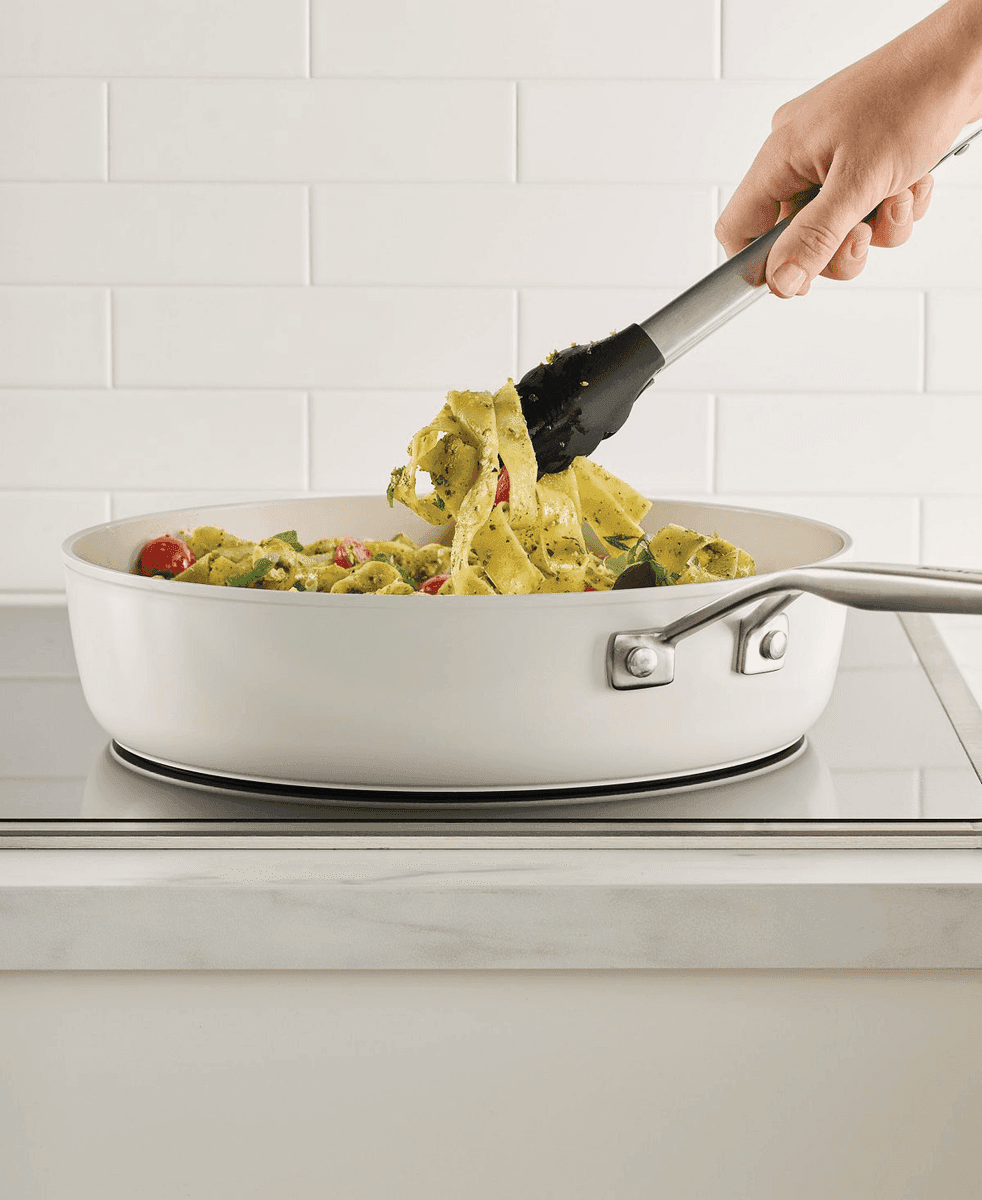 KitchenAid Hard-Anodized Ceramic Induction Cookware Set, 10 Piece image 5
