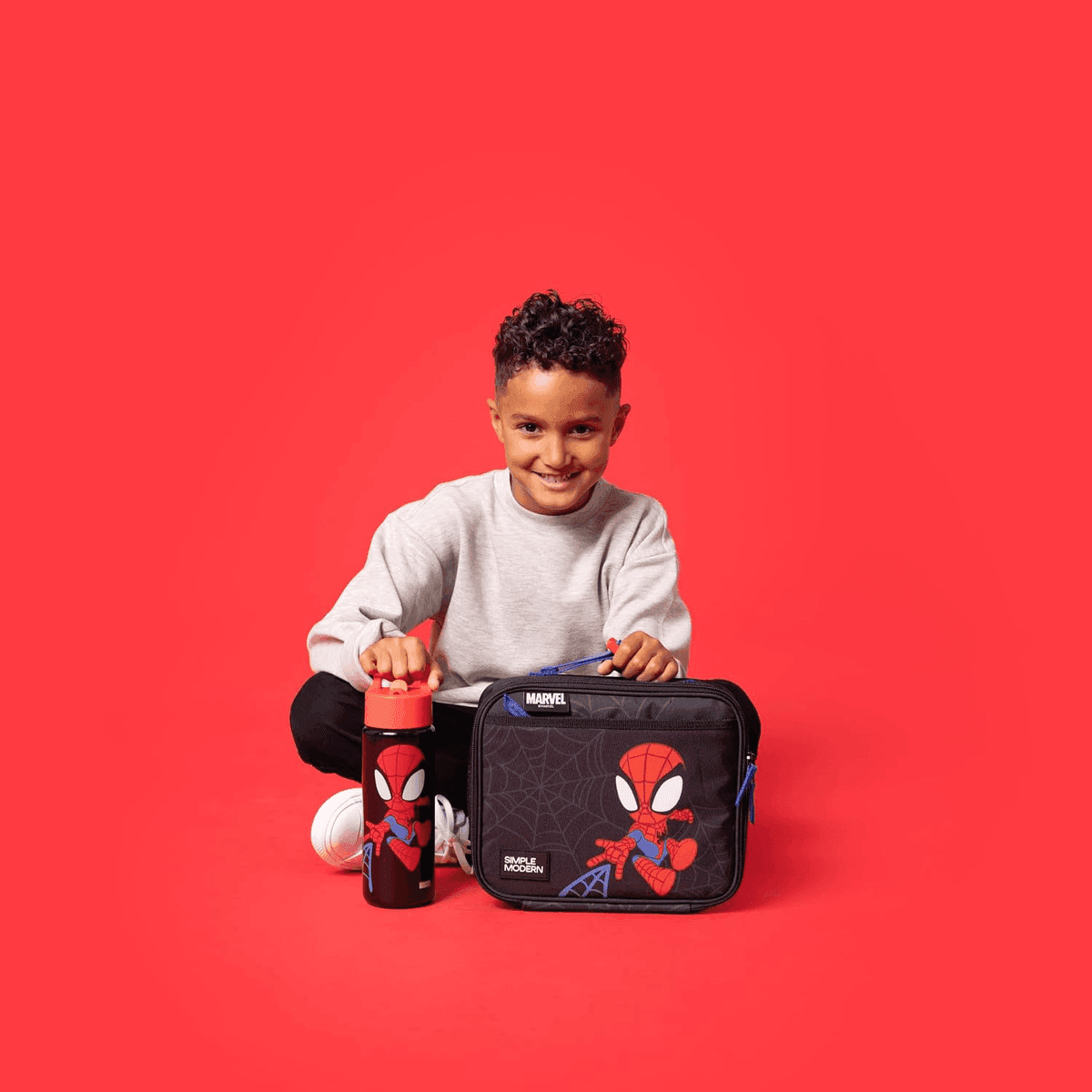 Simple Modern Spidey Kids Insulated Lunch Bag, 4L image 4