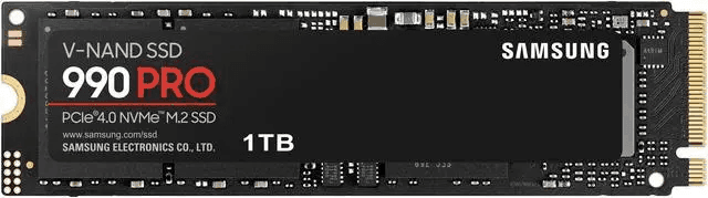 Samsung 990 PRO SSD 1TB PCIe 4.0 M.2 2280 Internal Solid State Drive