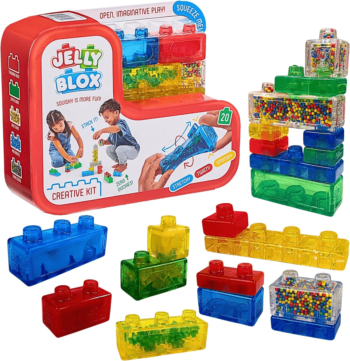 Jelly Blox 20-Piece Creative Kit