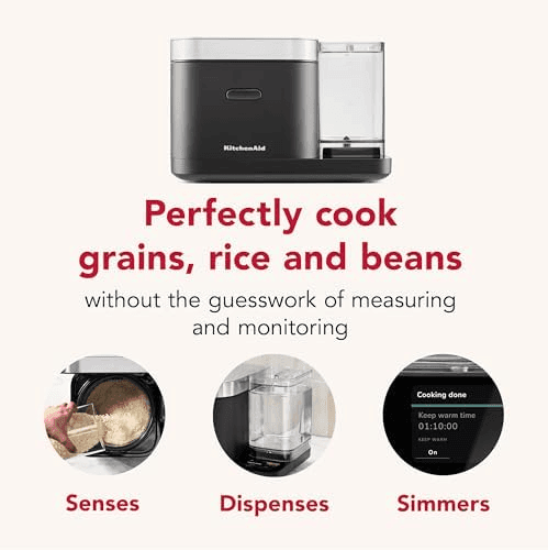 KitchenAid 8-Cup Grain and Rice Cooker with Integrated Scale image 2