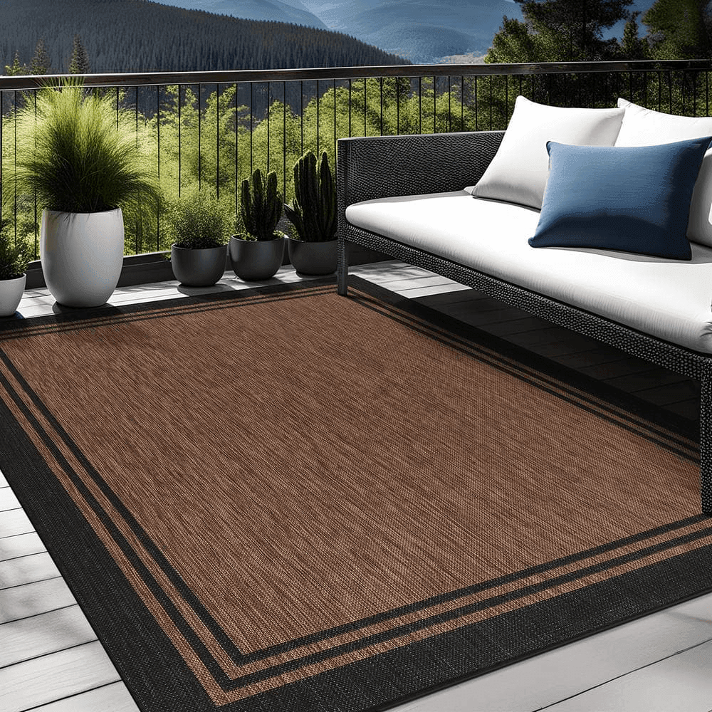Beverly Rug 5 x 7 Aloha Washable Indoor/Outdoor Area Rug image 3