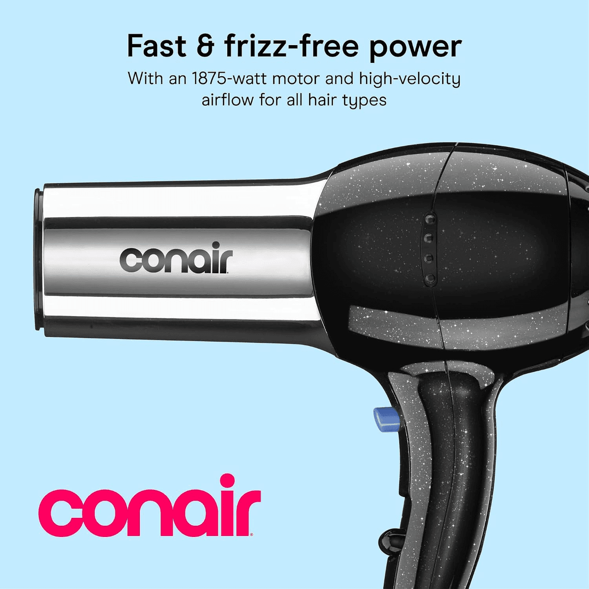 Conair 1875W Ionic Hair Dryer with Concentrator image 2