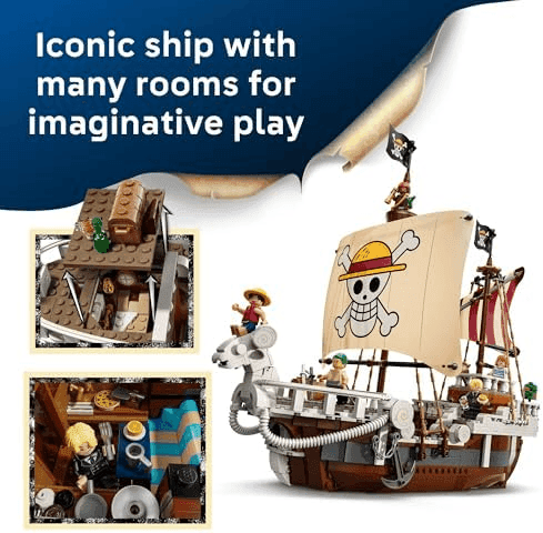 LEGO ONE PIECE Going Merry Pirate Ship Building Set 75639 image 3