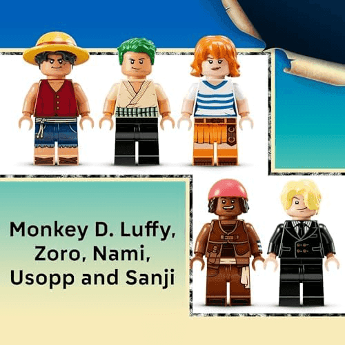 LEGO ONE PIECE Going Merry Pirate Ship Building Set 75639 image 5