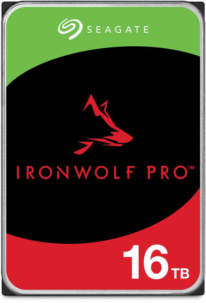 Seagate IronWolf Pro 16TB 7200 RPM NAS Hard Drive ST16000NT001