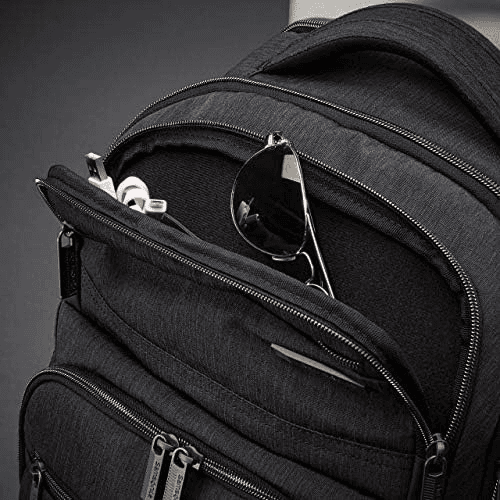 Samsonite Modern Utility Double Shot Laptop Backpack, Charcoal Heather image 5