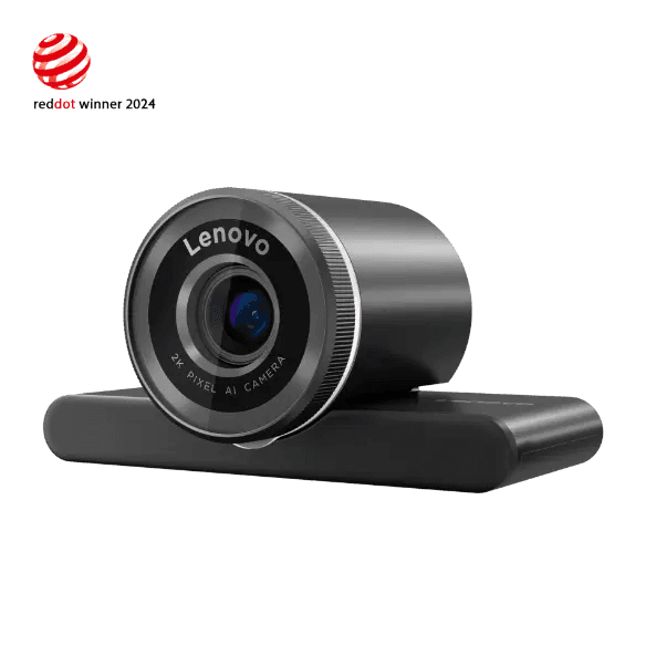 Lenovo QHD Webcam with Auto Framing and Privacy Shutter
