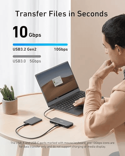 Anker 555 8-in-1 USB-C Hub with 4K HDMI and Ethernet image 4