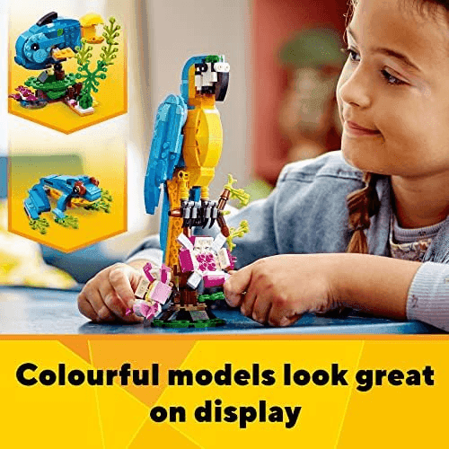 LEGO Creator 3-in-1 Exotic Parrot Building Set 31136 image 3