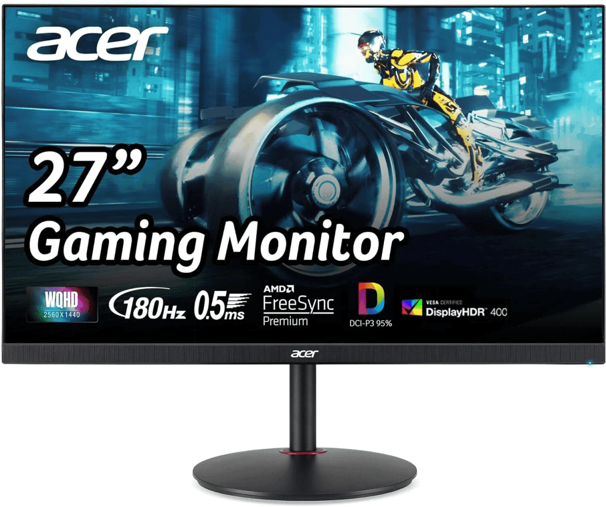 Acer Nitro XV272U V3 27-Inch QHD Gaming Monitor (Certified Refurbished)