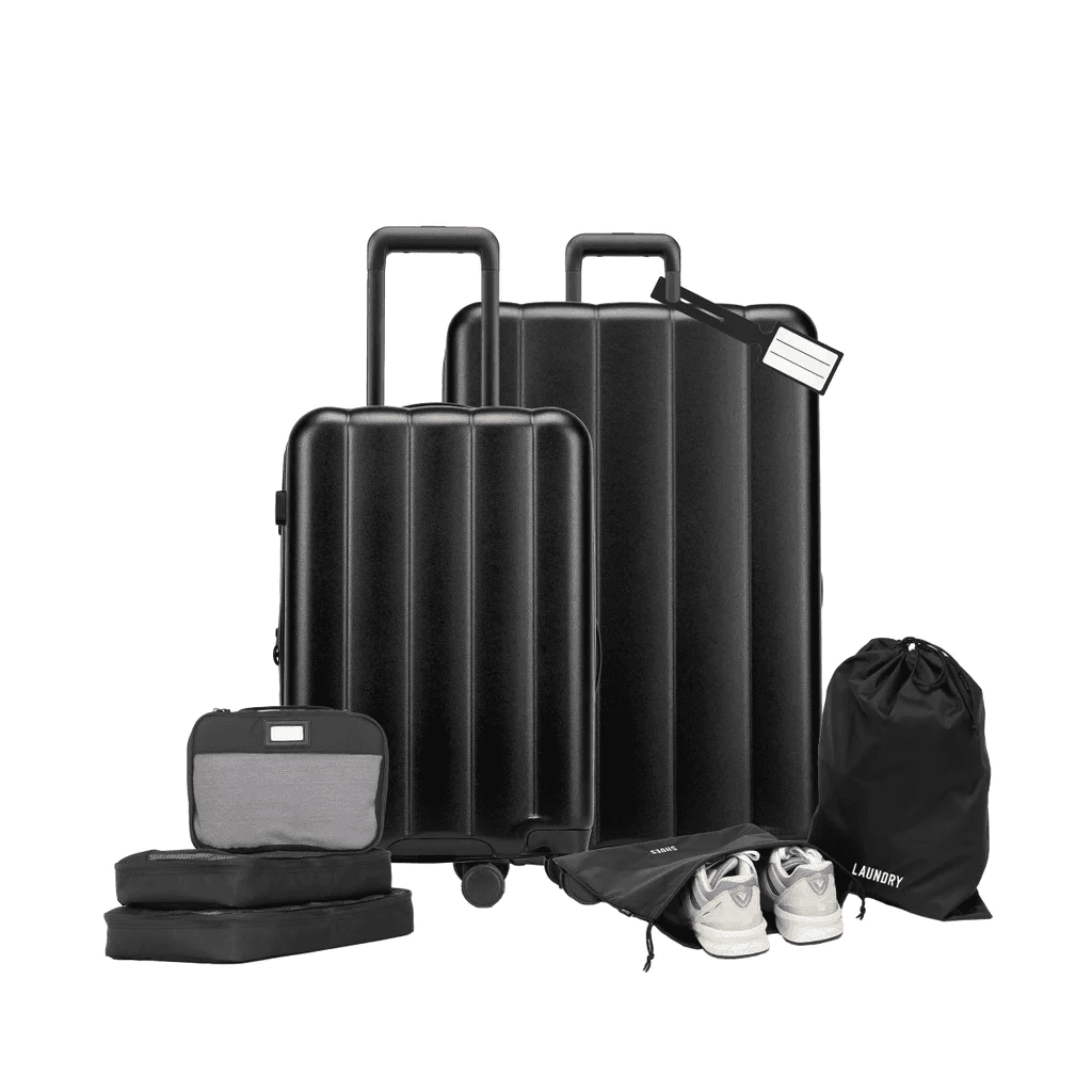 CALPAK Evry 8-piece Luggage Bundle - Black