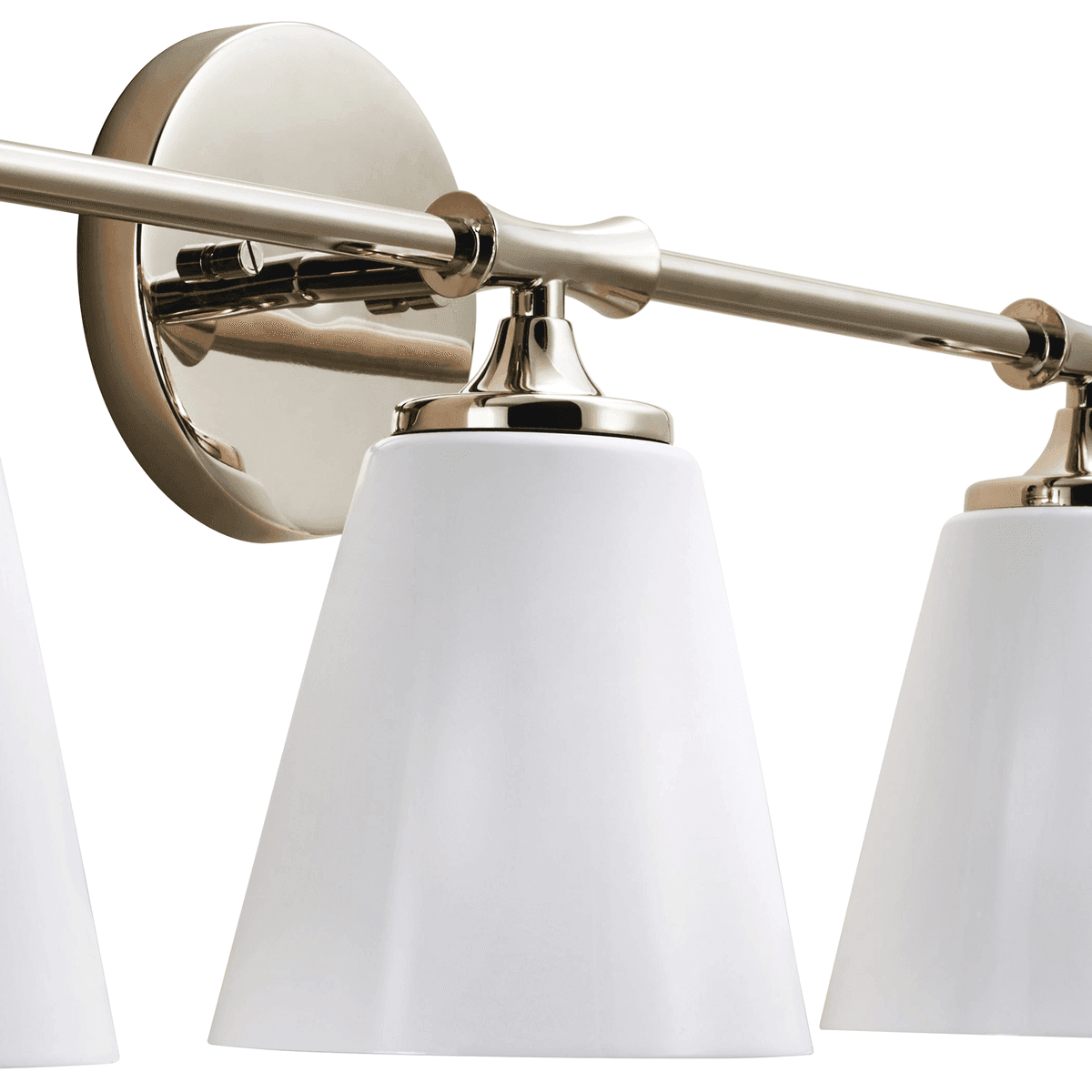 Kichler Vinoy 24.5-Inch 3-Light Vanity Light - Polished Nickel image 4
