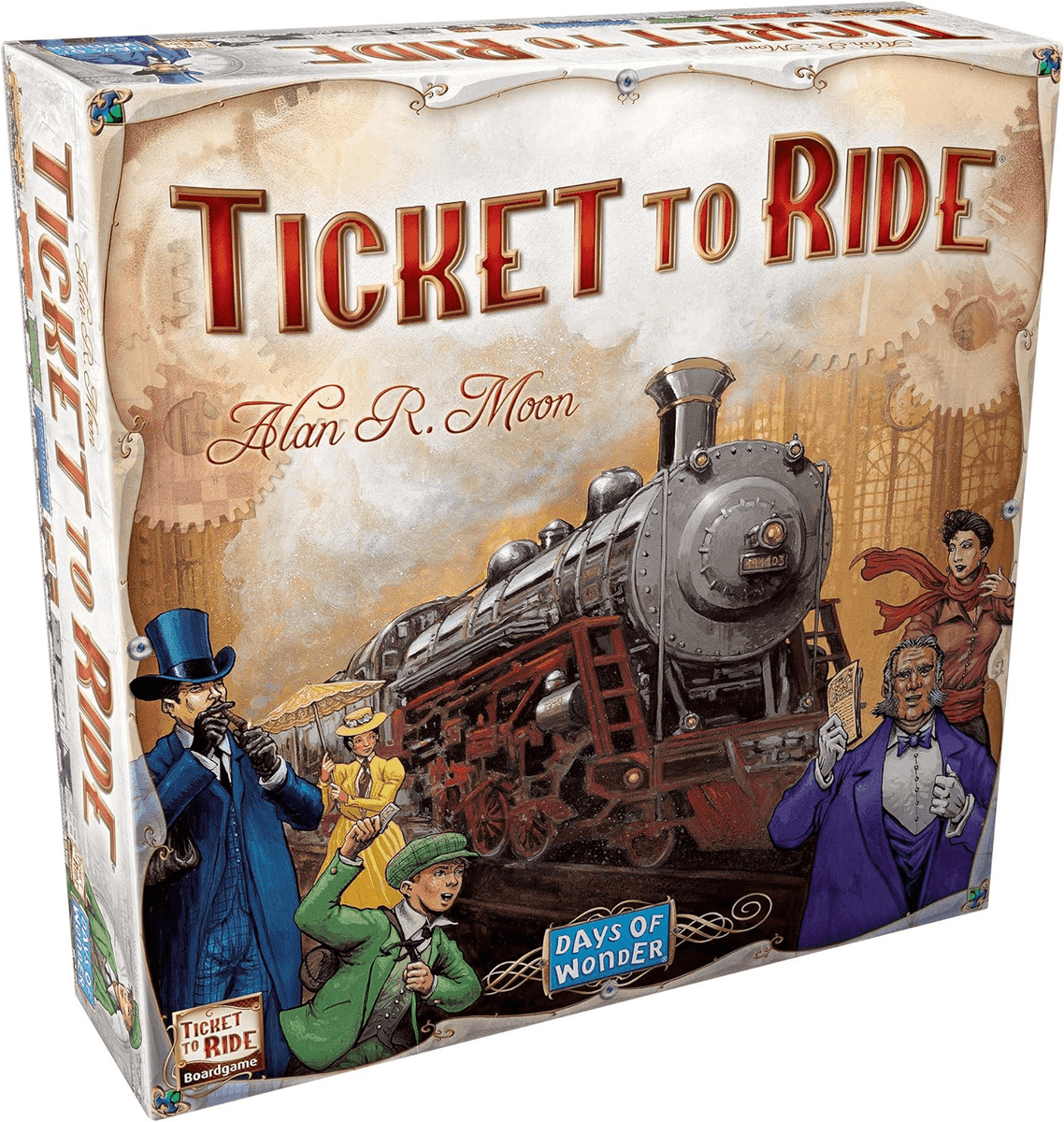 Ticket to Ride Cross-Country Strategy Board Game