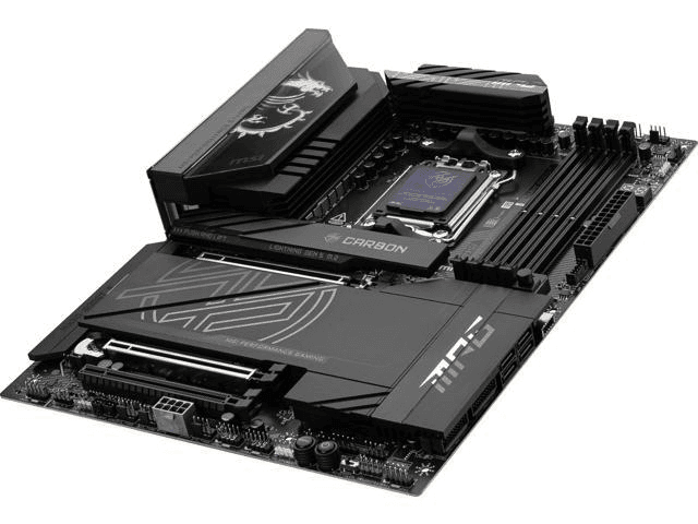 MSI MPG X870E Carbon WiFi AM5 ATX Motherboard image 3
