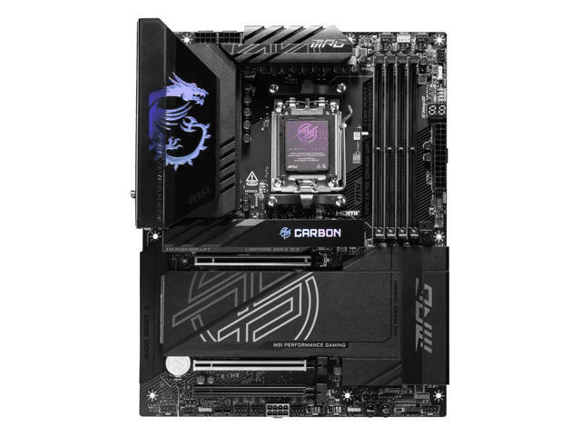 MSI MPG X870E Carbon WiFi AM5 ATX Motherboard image 2