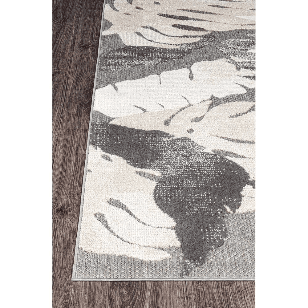 World Rug Gallery Arles Gray 7 ft. 10 in. x 10 ft. Indoor/Outdoor Rug image 3