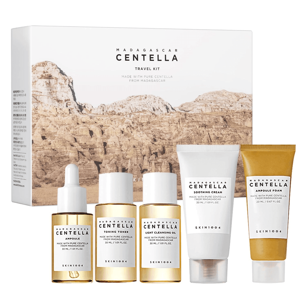 SKIN1004 Madagascar Centella 5-Piece Travel Kit