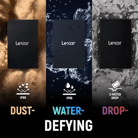 Lexar ARMOR 700 1TB USB-C Portable SSD image 5