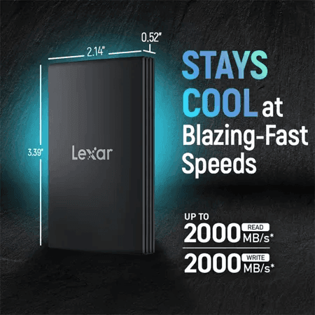 Lexar ARMOR 700 1TB USB-C Portable SSD image 2