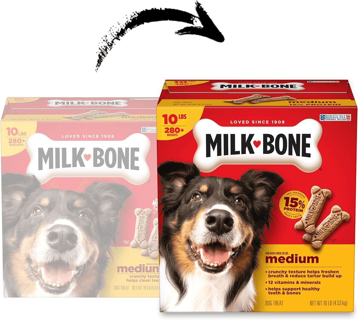 Milk-Bone Original Medium Dog Biscuits, 10-lb Box image 2