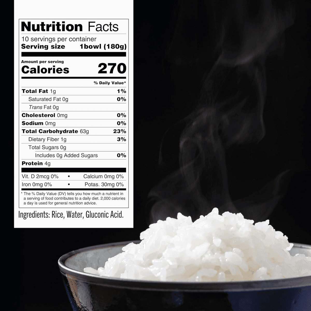 IRIS Instant Japanese Short-Grain White Rice - 10 Pack image 2