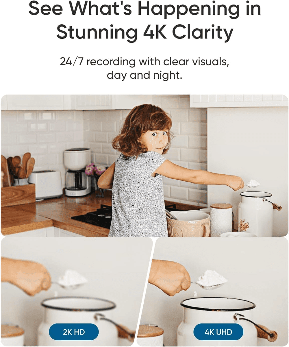 eufy Security Indoor Cam E30 4K Pan-Tilt Cameras, 2-Pack image 2