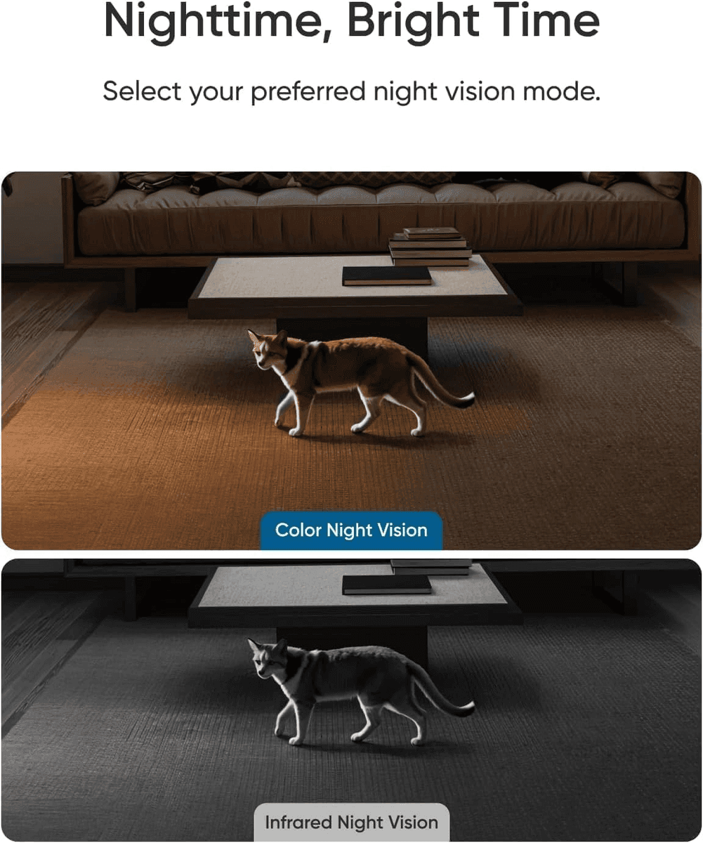 eufy Security Indoor Cam E30 4K Pan-Tilt Cameras, 2-Pack image 5