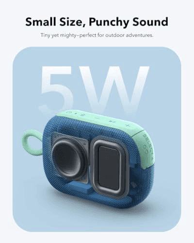 Soundcore Select 4 Go Bluetooth Speaker, Blue image 5