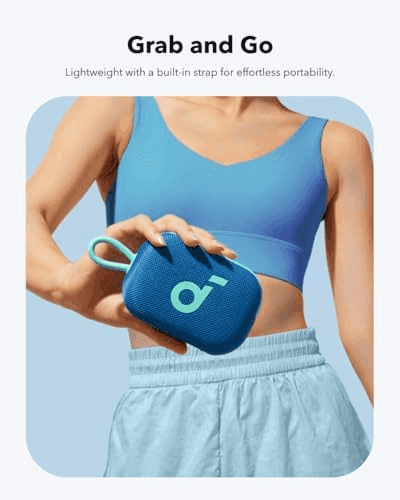 Soundcore Select 4 Go Bluetooth Speaker, Blue image 3