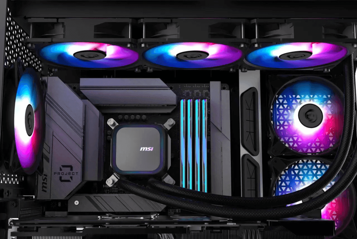 MSI MAG CoreLiquid A13 240 Black AIO CPU Cooler image 5