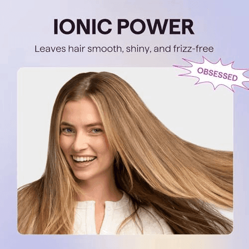 Wavytalk 1875W Ionic Hair Dryer with Diffuser, Rose Gold image 5