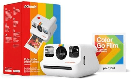 Polaroid Go Generation 2 Instant Camera and Film Bundle, White