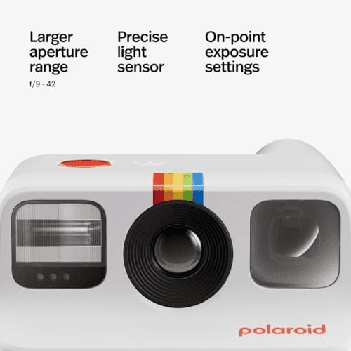 Polaroid Go Generation 2 Instant Camera and Film Bundle, White image 4