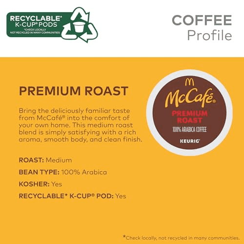 McCafe Premium Roast Medium Roast K-Cup Pods, 96 Count image 3