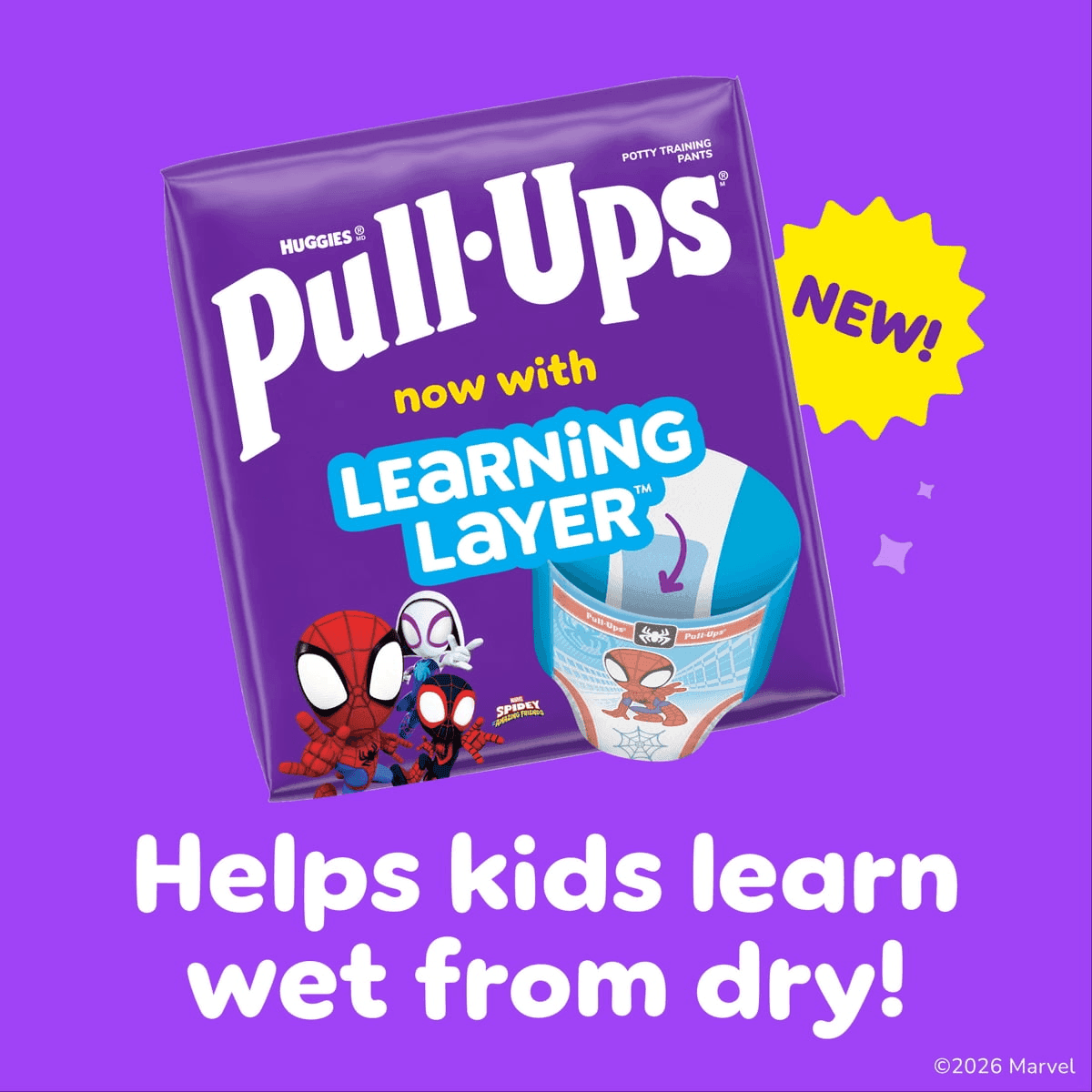 Pull-Ups Boys' Potty Training Pants 3T-4T, 70 Count image 2