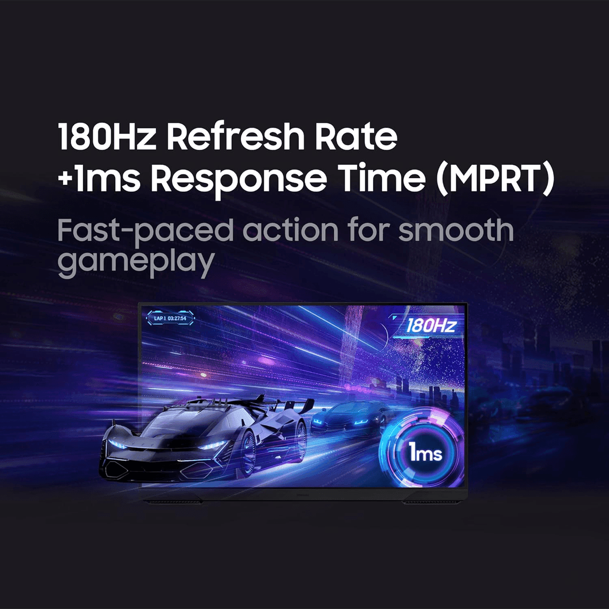 Samsung 27-inch Odyssey G5 G51F QHD 180Hz Gaming Monitor image 4