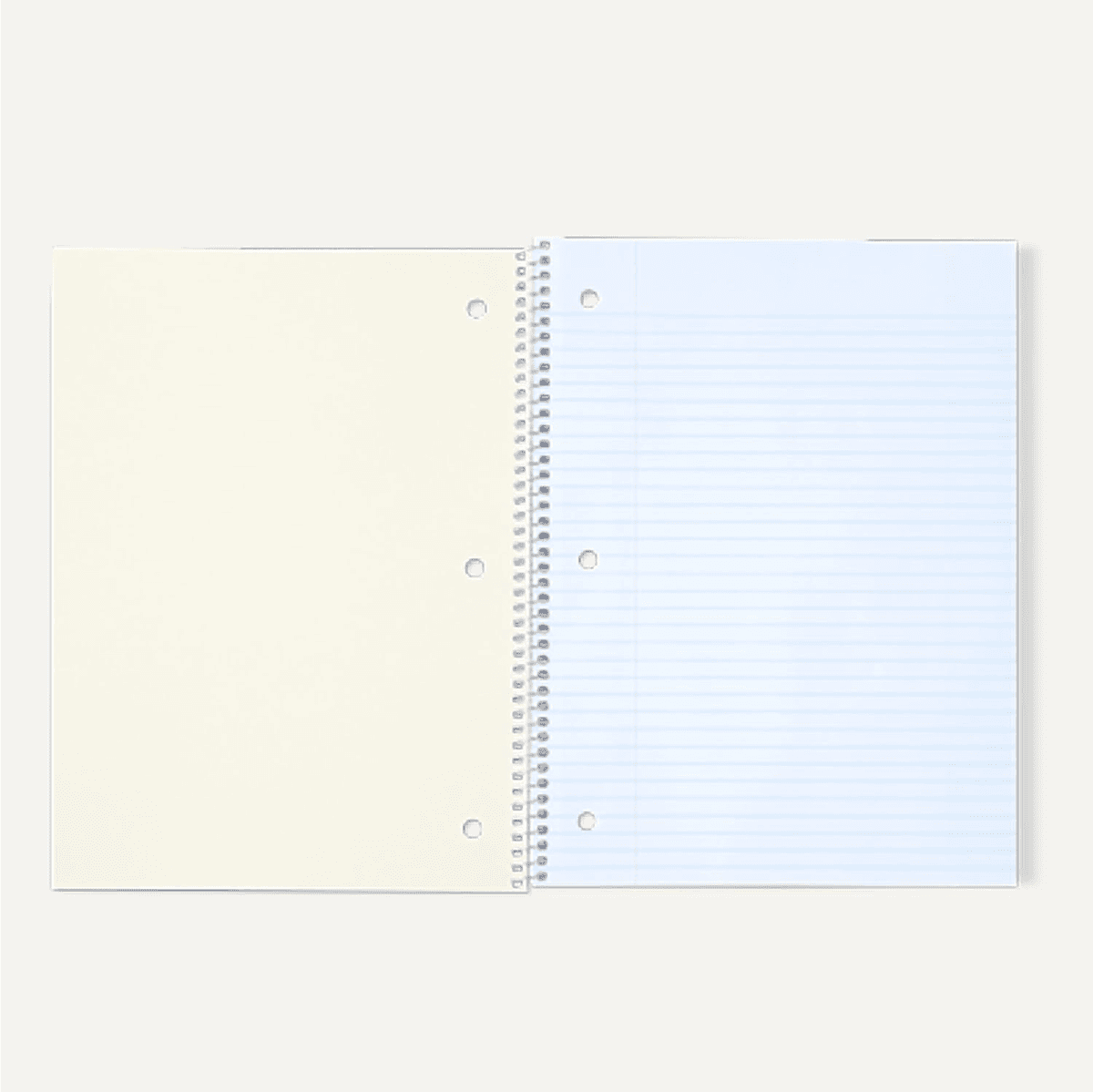 Amazon Basics Wide Ruled Spiral Notebooks, 70 Sheets - 5 Pack image 4